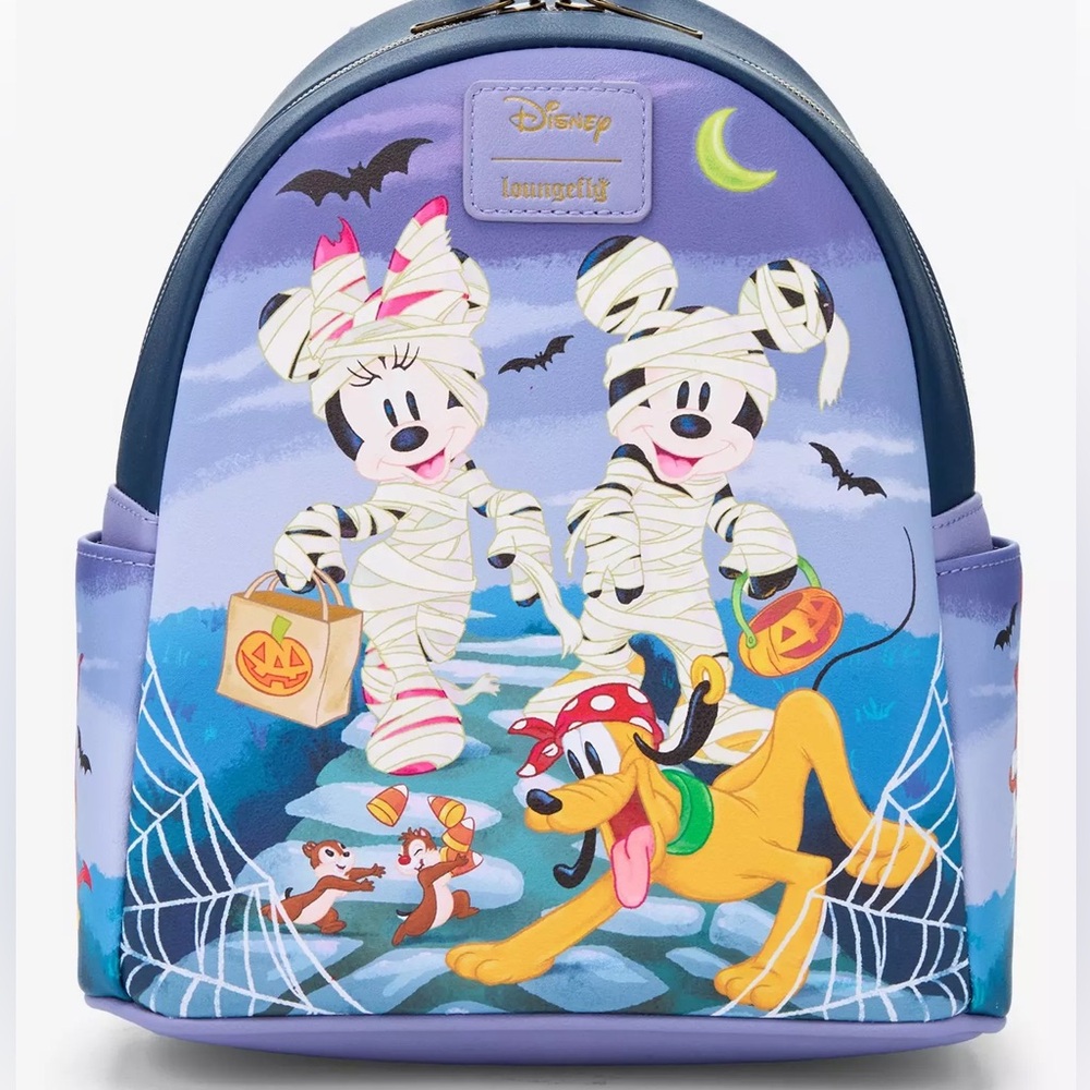 Loungefly Disney Mickey‎ Mouse & Friends Halloween Mini Backpack Hot Topic